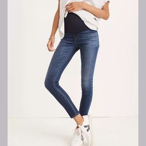 Madewell Maternity Over-the-Belly Skinny Jeans in Danny Wash size 25